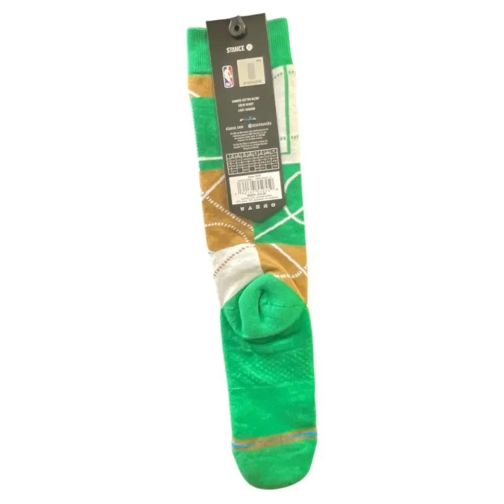 Stance Zone Boston Celtics socks LG (US Men's Shoe 9-13, Women's Shoe 11-14) new